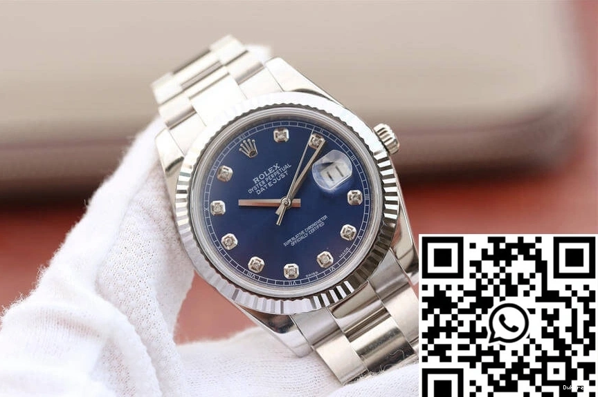 M126334-0015 Datejust EW Dial Factory Blue Rolex 0326